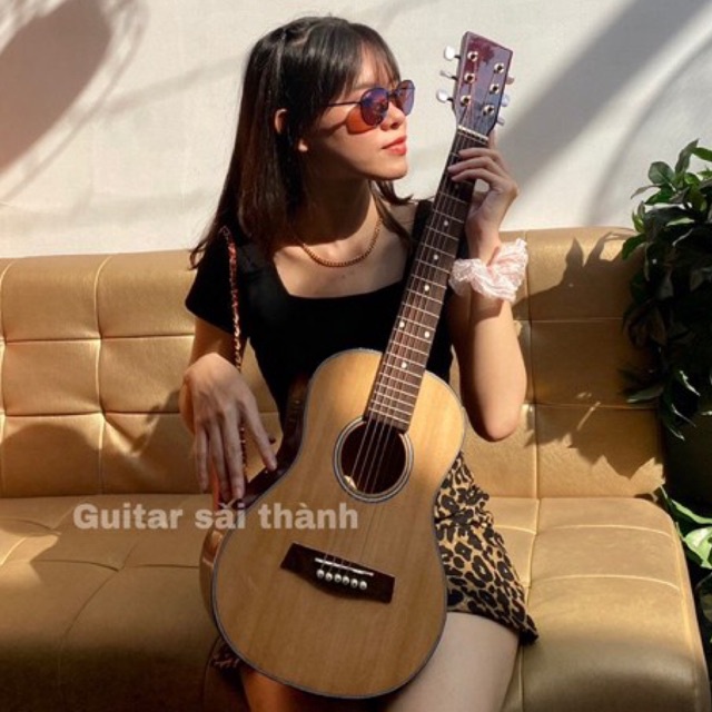 [Mã BMBAU200 giảm 7% đơn 699K] Đàn Guitar Mini ST.Real Guitar Sài Thành Mã ST-MN1 kích thước 78cm