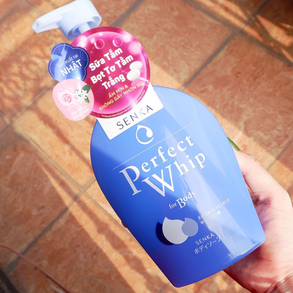 Sữa Tắm Dưỡng Ẩm Senka Perfect Bubble Whip For Body Hương Hoa 500ml NPP Shoptido | BigBuy360 - bigbuy360.vn