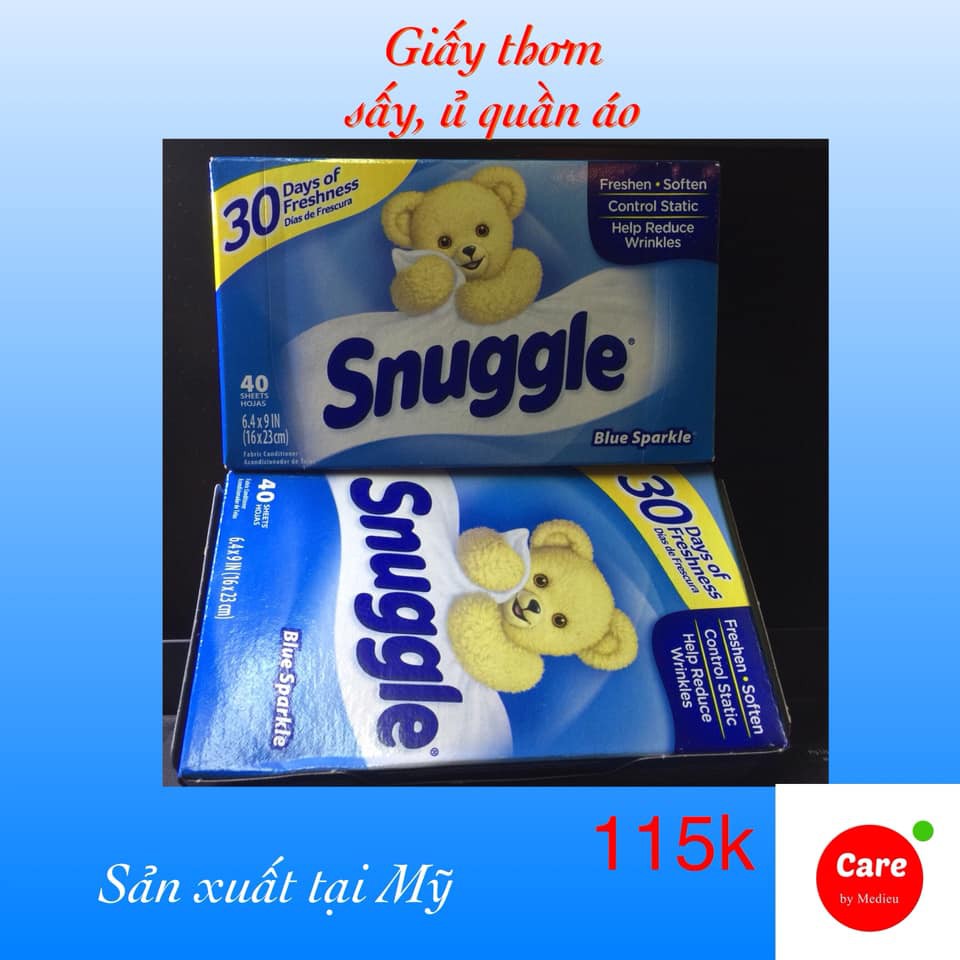 GIẤY THƠM SNUGGLE CHÍNH HÃNG