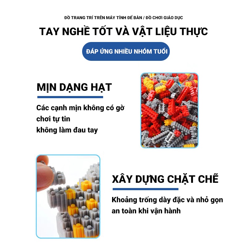 Bộ Đồ Chơi Lắp Ráp Moe Power Bears Độc Đáo Thú Vị