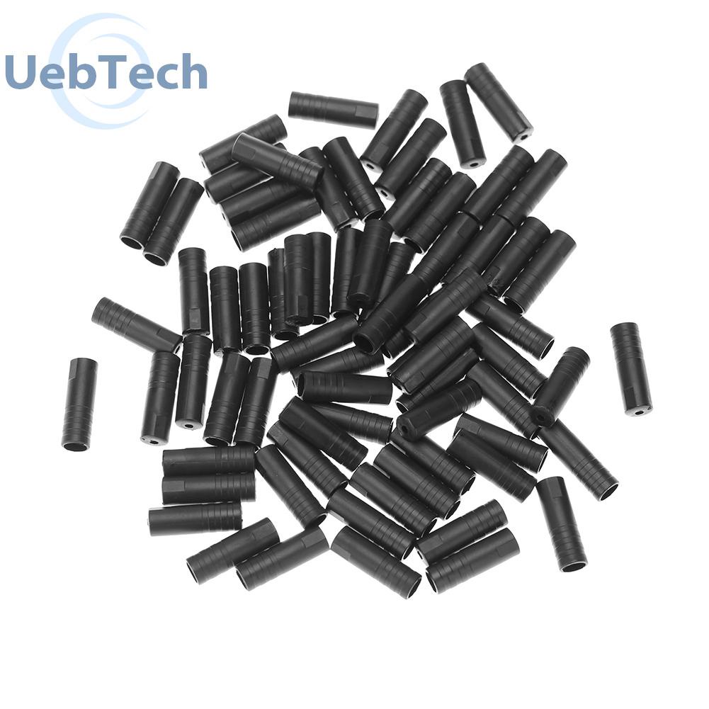 Set 100 đầu bọc dây cáp phanh xe đạp leo núi uebtech