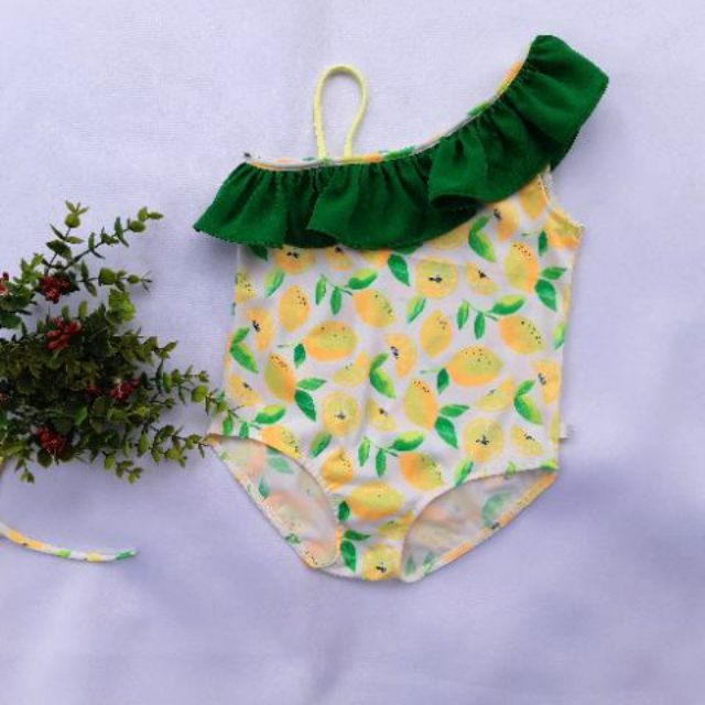 Bikini họa tiết trái chanh