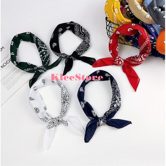 KHĂN VUÔNG BANDANA/ KHĂN HIP HOP 50x50 CM