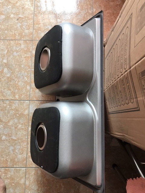 Trọn bộ chậu rửa chén 78 x 43