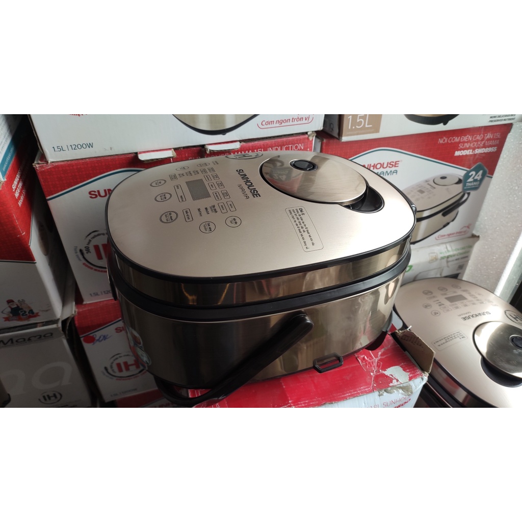 Nồi cơm điện cao tần SUNHOUSE MAMA SHD8955 1.5l CHÍNH HÃNG hàng trưng bày