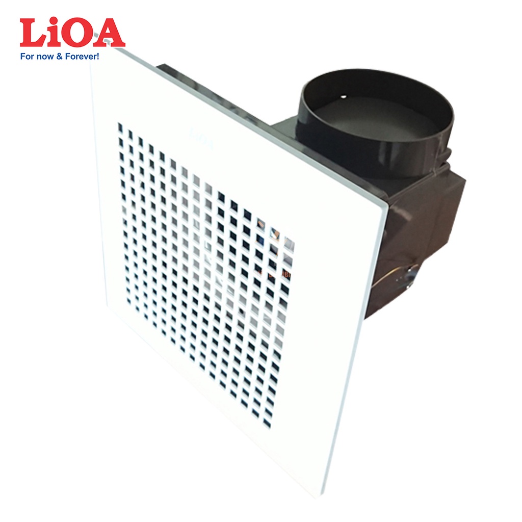 Quạt thông gió, quạt hút mùi, thông gió, gắn nhà vệ sinh, nhà bếp, tường, phòng ngủ, LIOA EVF24CU7 - Thiết Bị Điện T&H