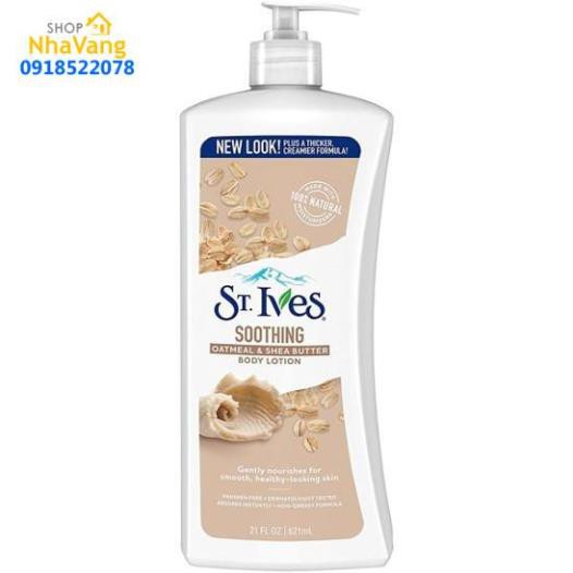 HCM Sữa Dưỡng Thể ST.IVES Yến Mạch Và Bơ 621ml