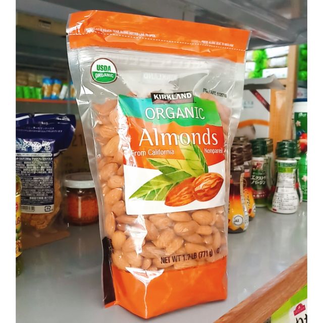 Hạt Hạnh Nhân Hữu Cơ Kirkland  771g