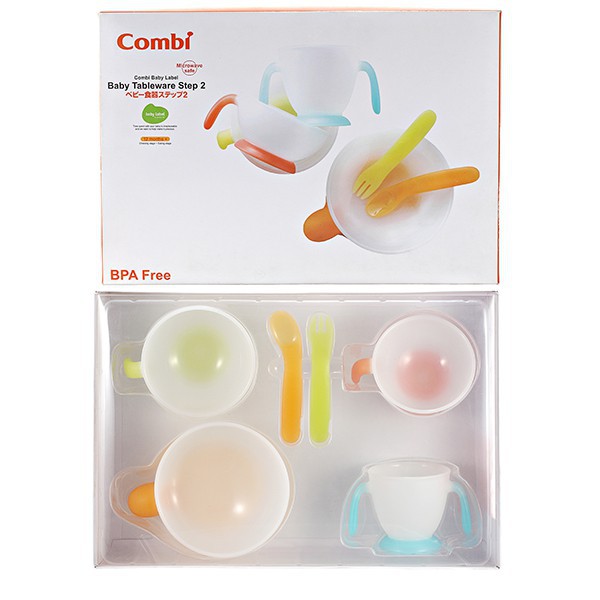81006-Bộ đồ ăn bước 3 combi