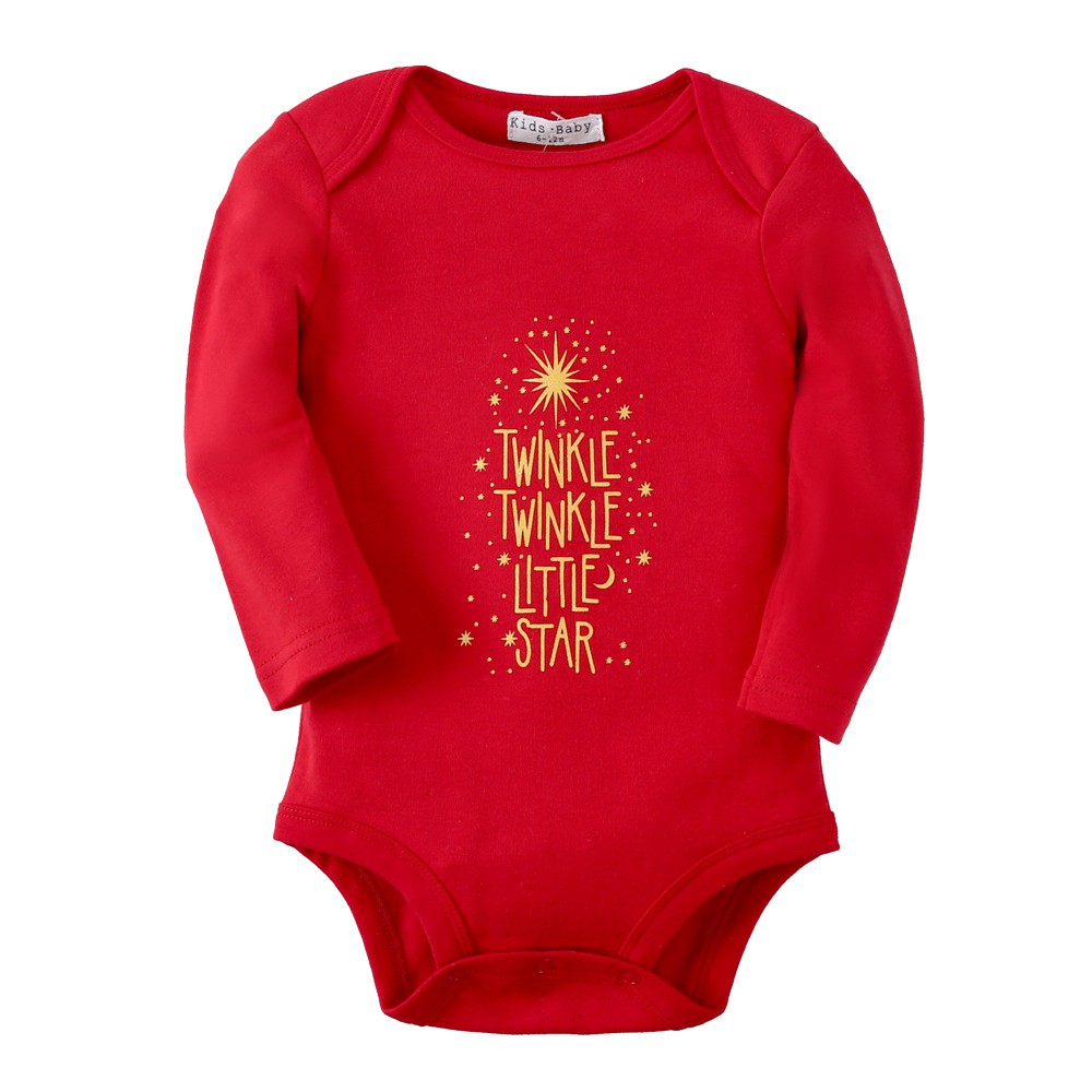 Sanlutoz Cotton Newborn Boys Girls Bodysuits Lovely New Year