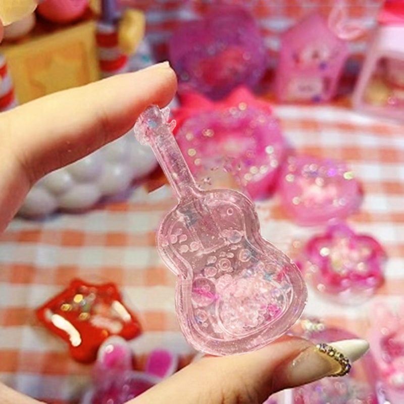 Sa Khuôn Silicone Làm Móc Khóa Hình Bình Lắc Bằng Nhựa Resin Epoxy DIY