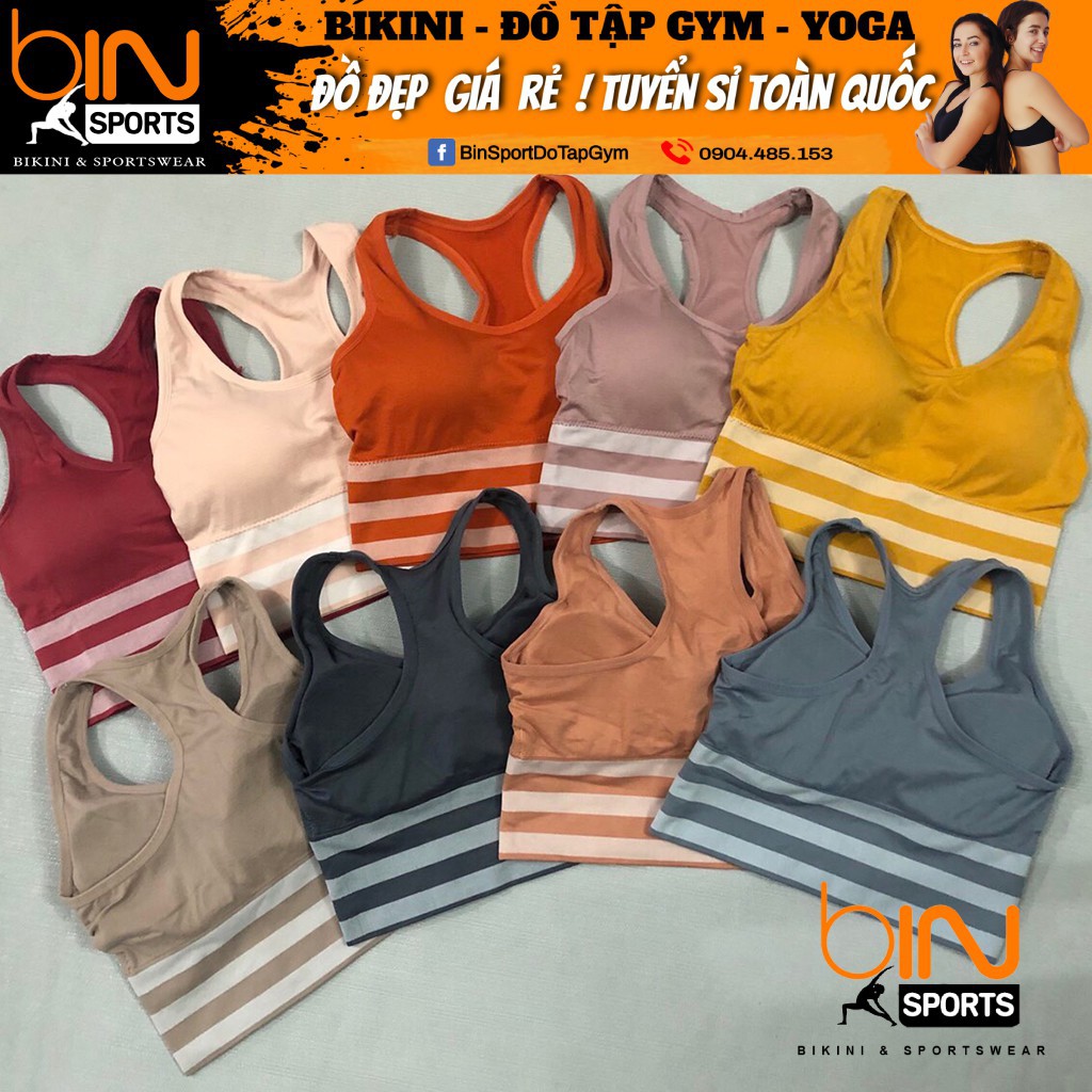 Aó Bra Dêt Quảng Châu Freesize, đồ tập yoga, gym, aerobic thể thao A030