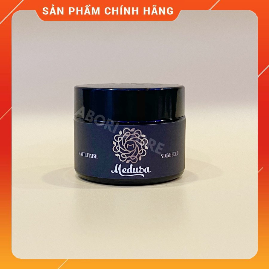 Sáp vuốt tóc Medusa 60g giữ nếp cao NEW Version, có dầu gội khô hút mồ hôi dầu, cho tóc mỏng đến trung bình