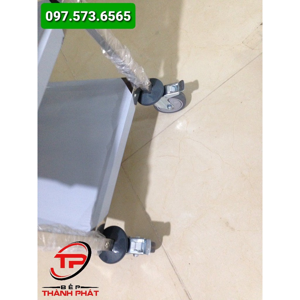 Xe Đẩy 3 Tầng Inox, Xe Đẩy thức ăn cho khách sạn