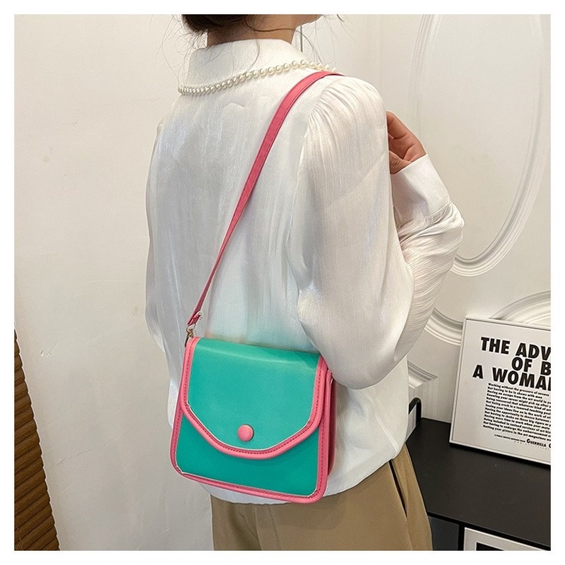 Túi Đeo Chéo Vai Kiểu Vuông Nhỏ Phong Cách retro NB00275