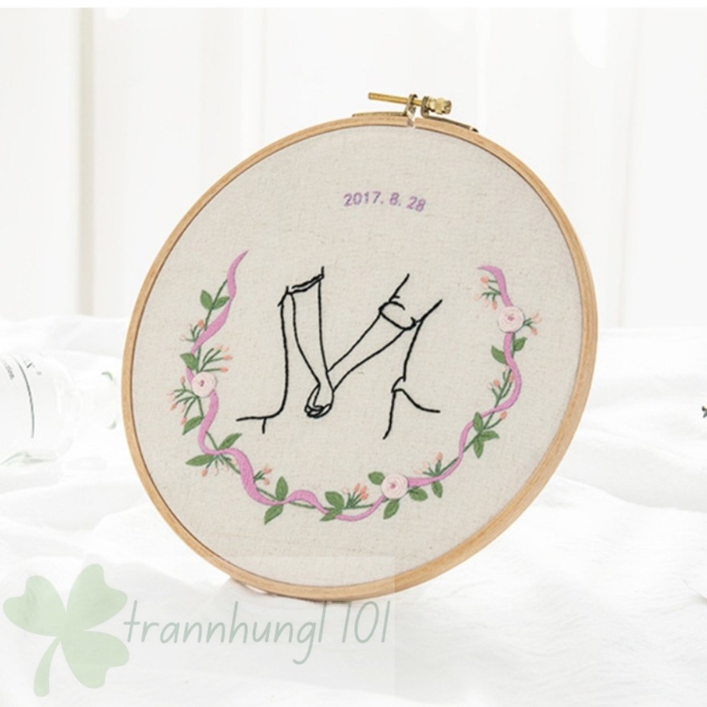 Bộ kit thêu tay trang trí DIY _ bộ sưu tập số 09