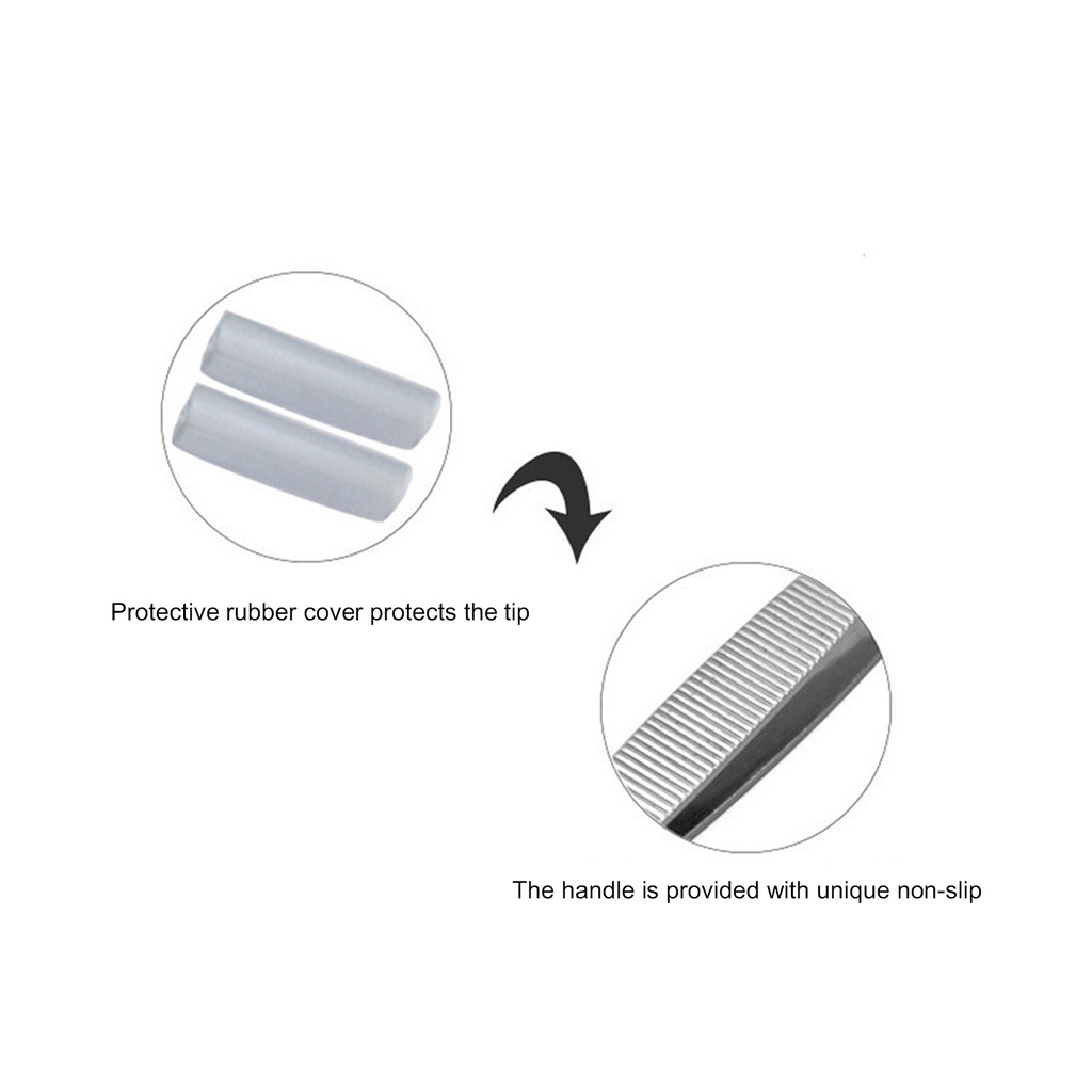 [Hàng mới về] Nhíp gắp lông mi đa năng bằng thép không gỉ chất lượng cao