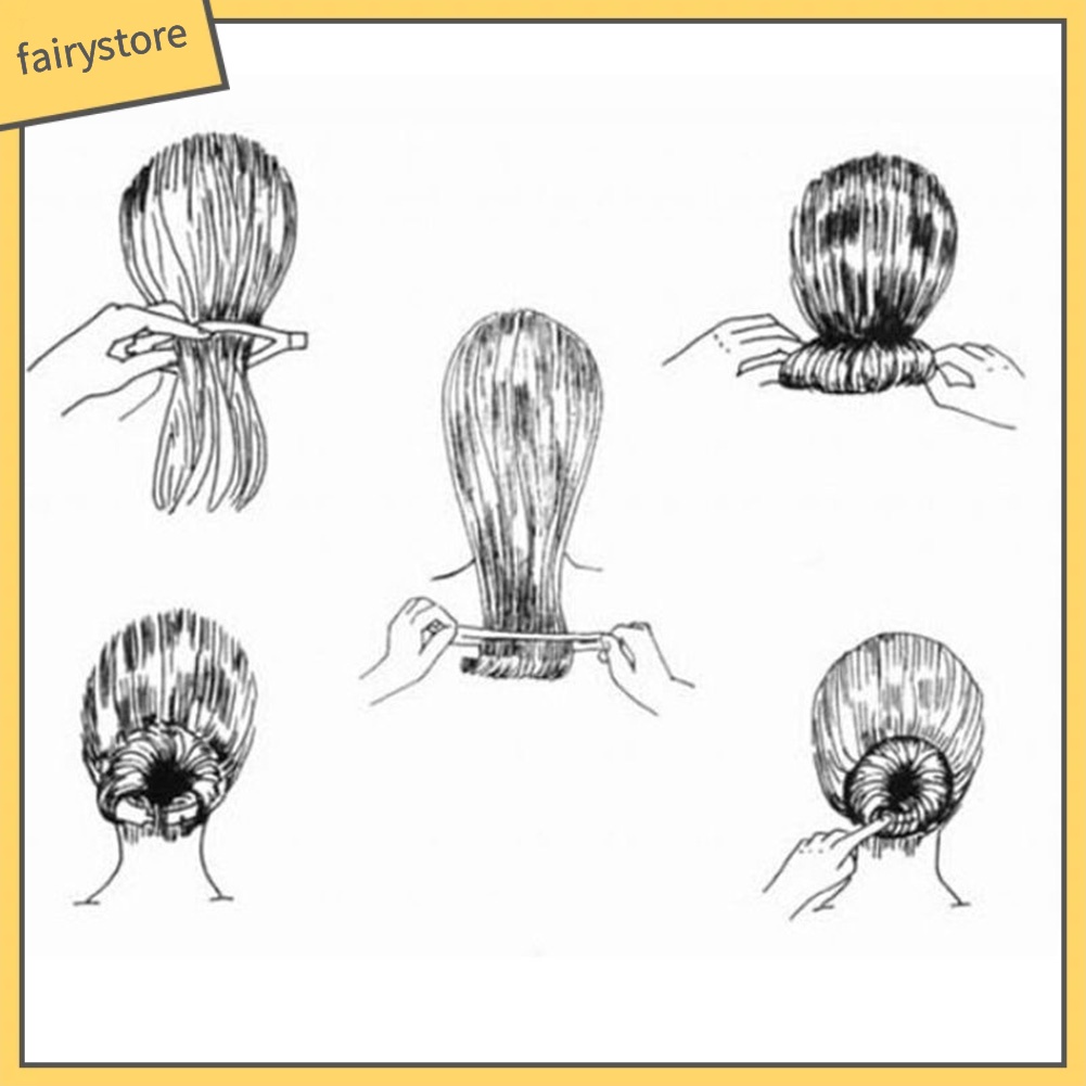 Set 4 Dụng Cụ Tạo Kiểu Tóc Thời Trang Cho Nữ