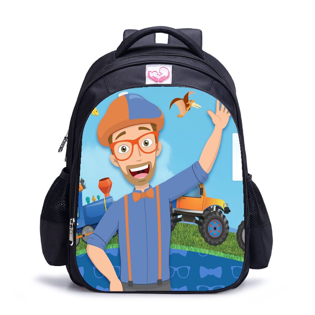 Ba Lô In Họa Tiết Hoạt Hình Hd Sức Chứa Lớn Thoáng Khí Làm Quà Tặng Sinh Nhật Cho Bé