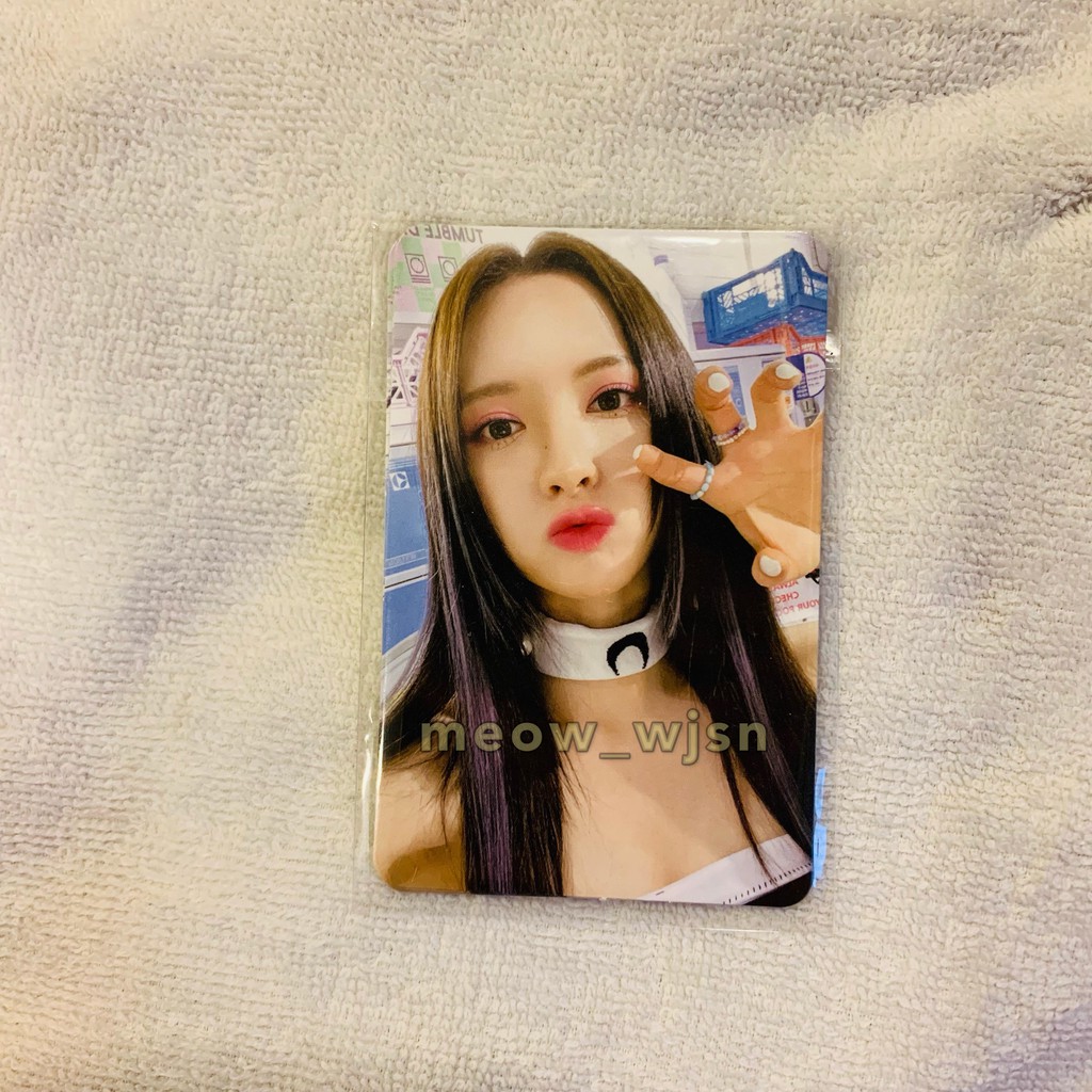 Photocard BONA WJSN The Black My Attitude - card hình