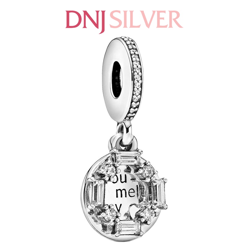 Charm bạc 925 cao cấp, hàng chuẩn bạc - Charm You Melt My Heart thích hợp để mix vòng tay charm - DN289