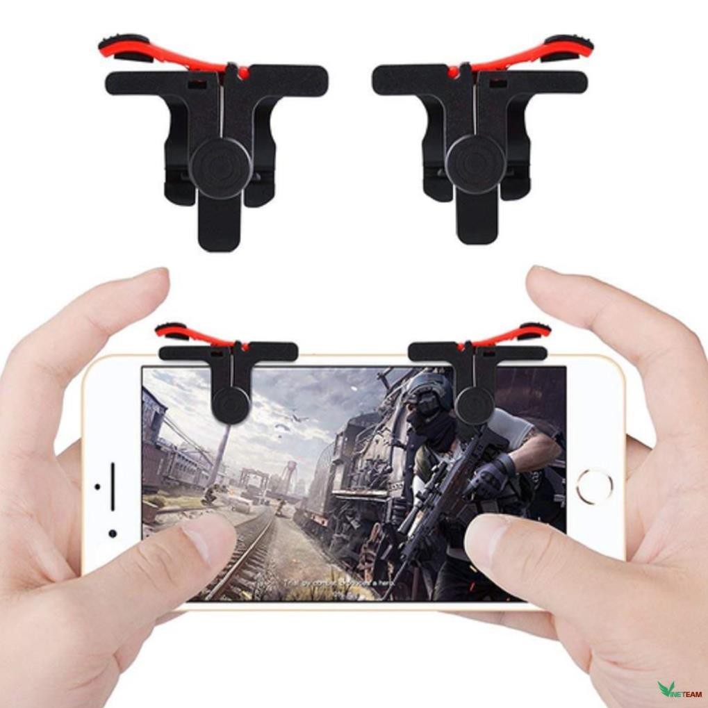 Freeship Freeship  Bộ 2 Nút Bấm Chơi Game PUBG Dòng C9 nút inox Hỗ Trợ Chơi Pubg Mobile, Ipad - Thế hệ f4 -dc3033