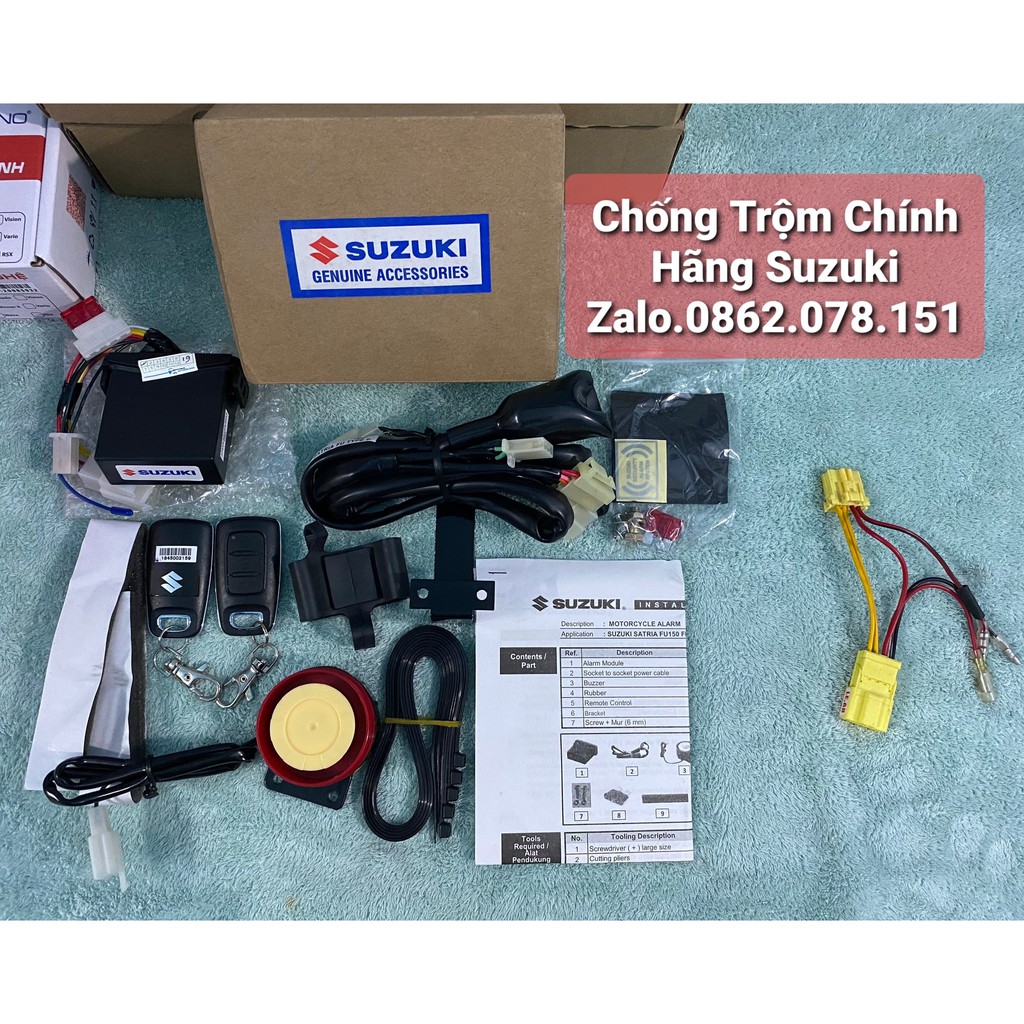 Chống Trộm SUZUKI Chính Hãng