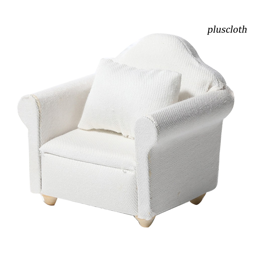 Mô Hình Ghế Sofa Mini Tỉ Lệ 1 / 12 Trang Trí Nhà Búp Bê