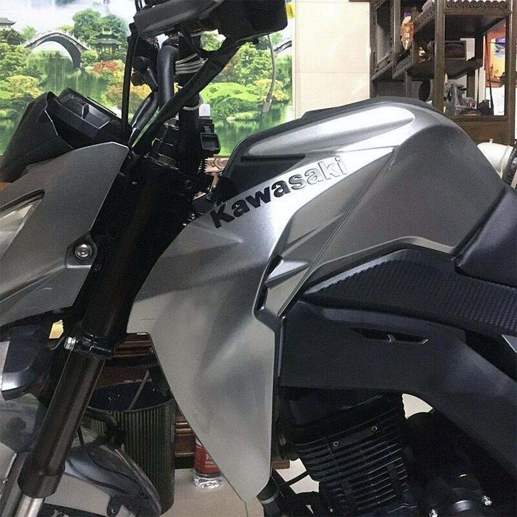 Sticker 3D Dán Trang Trí Xe Mô Tô Kawasaki 250R 300R ZX6R ZX R6 636 ZX10R Z1000XS Z1000 Z800 ZX7R ZX9R
