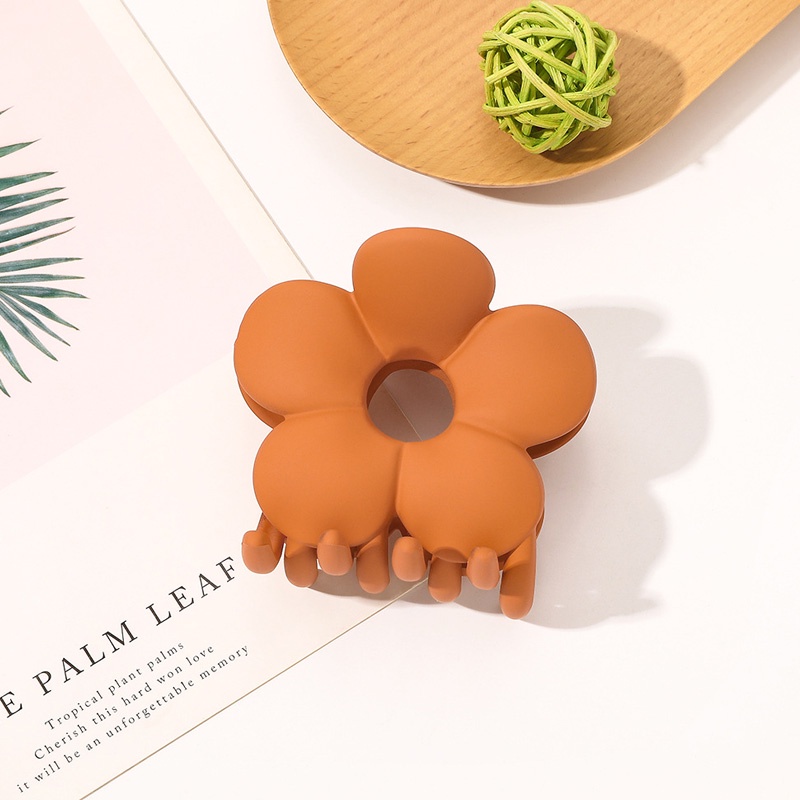 Kẹp tóc hình bông hoa nhiều màu sắc ngọt ngào cho nữ