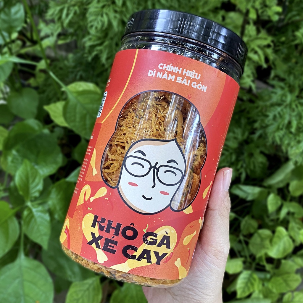 KHÔ GÀ XÉ CAY cao cấp 300GR I DÌ NĂM SÀI GÒN I Loại NGON NHẤT, đồ ăn vặt THƯỢNG HẠNG I ĐẬM VỊ, MỀM NGON TUYỆT VỜI | BigBuy360 - bigbuy360.vn