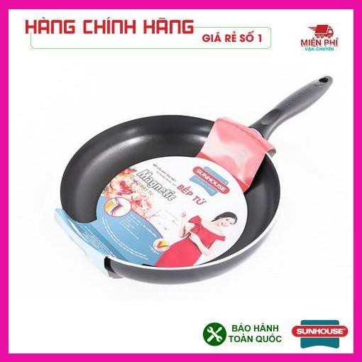 Chảo chống dính bếp từ, chảo chống dính SUNHOUSE SHM18 SHM20 SHM24 SHM26 SHM28 SHMM30, phù hợp với bếp từ.