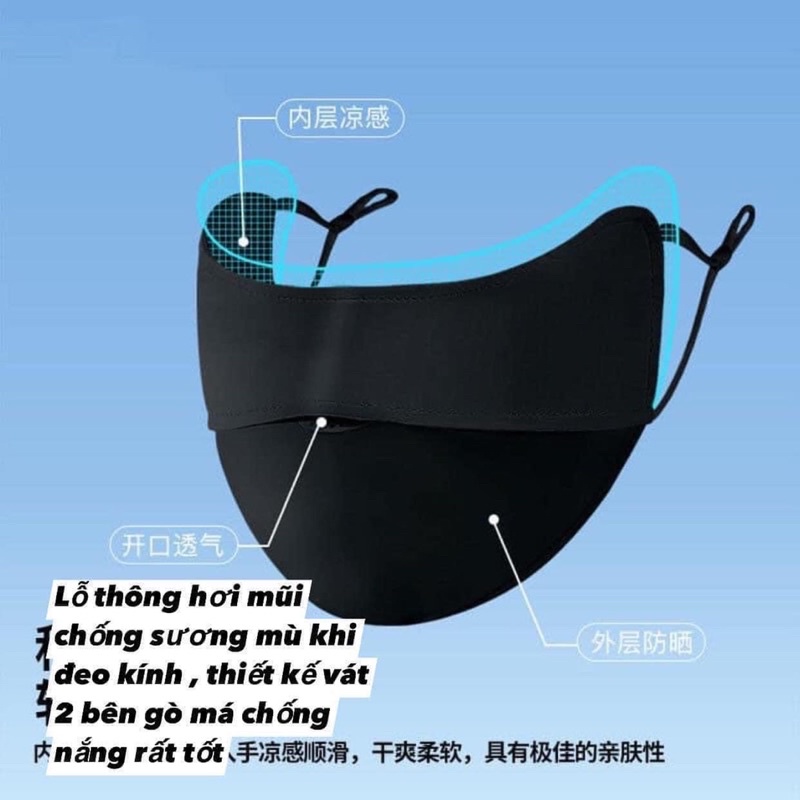 Khẩu trang chắn tia UV