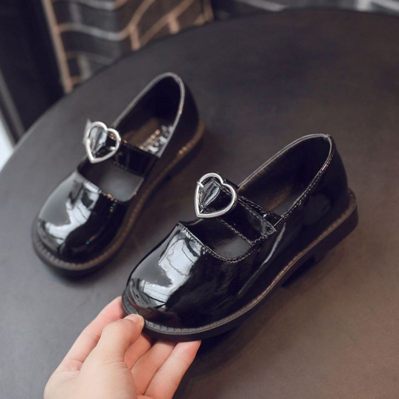 Giày búp bê Mary Jane quai dán xinh xắn chất giả da cho bé 1-11 tuổi
