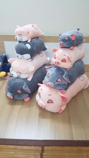 Bộ  gối hình thú kèm chăn