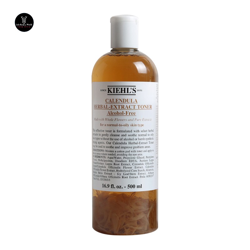 Nước Hoa Hồng Kiehl 's Kiểm Soát Dầu Hỗ Trợ Giảm Mụn Giảm Đau 500ml