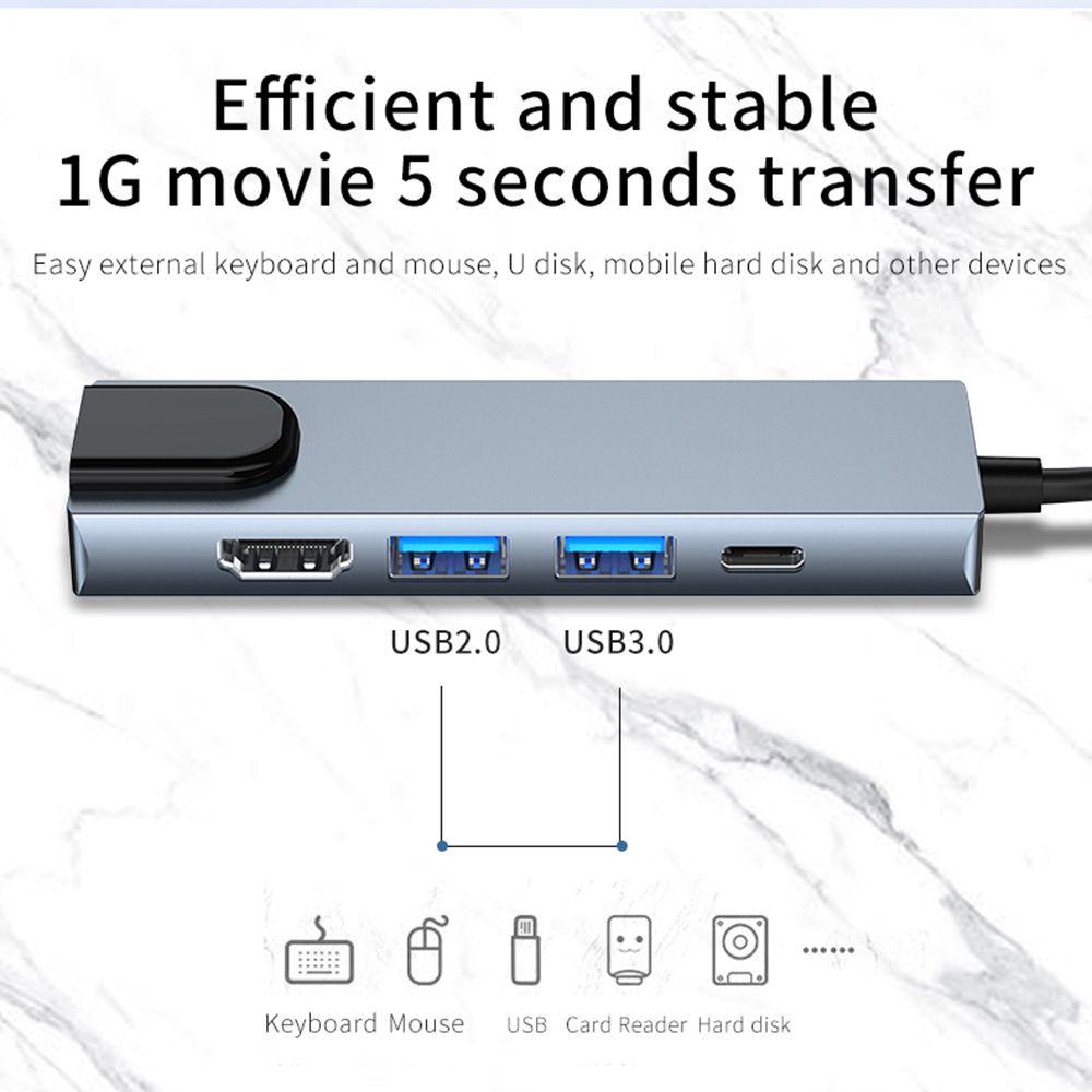Bộ Chia Cổng USB 3.0 4K HDMI Cho Laptop PC