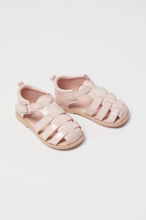 Sandal rọ hồng bé