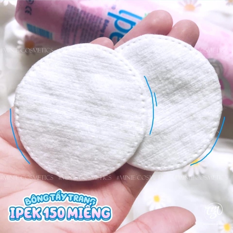 Bông tẩy trang Ipek 150 miếng