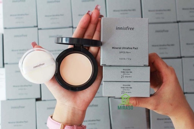 Phấn Phủ Innisfree Mineral Ultrafine Pact Dạng Nén