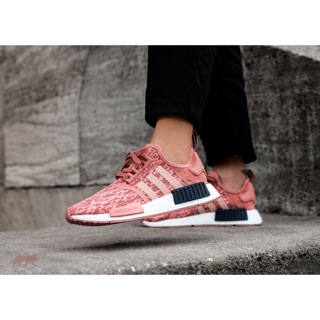 Giày thể thao sneaker nữ NMD R1 Trace Pink 2017