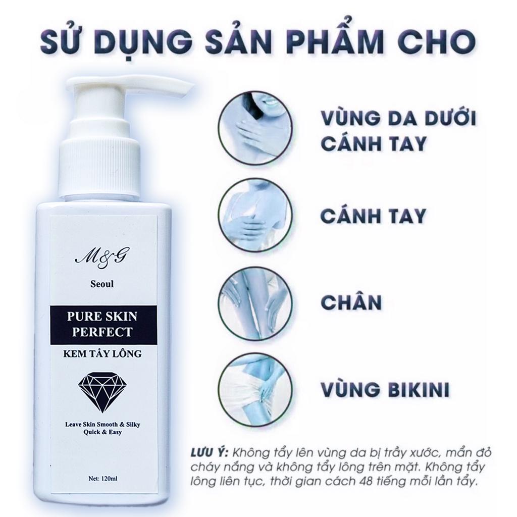 Kem tẩy lông lành tính dịu nhẹ không gây kích ứng, bất chấp mọi loại lông vĩnh viễn nhanh gọn chỉ 5 phút