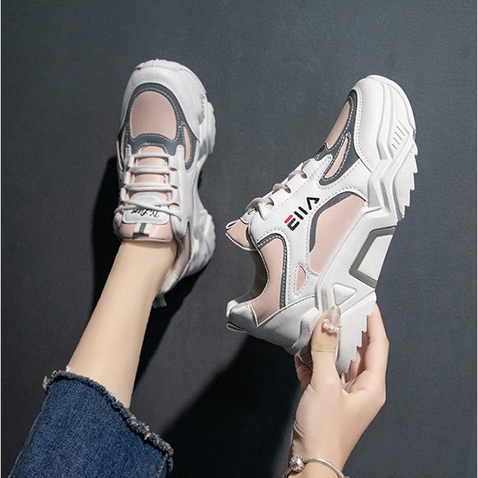 GIÀY THỂ THAO NỮ IIA ULZZANG ĐẾ CAO SNEAKER NỮ HOT HIT CAMSTORE | BigBuy360 - bigbuy360.vn