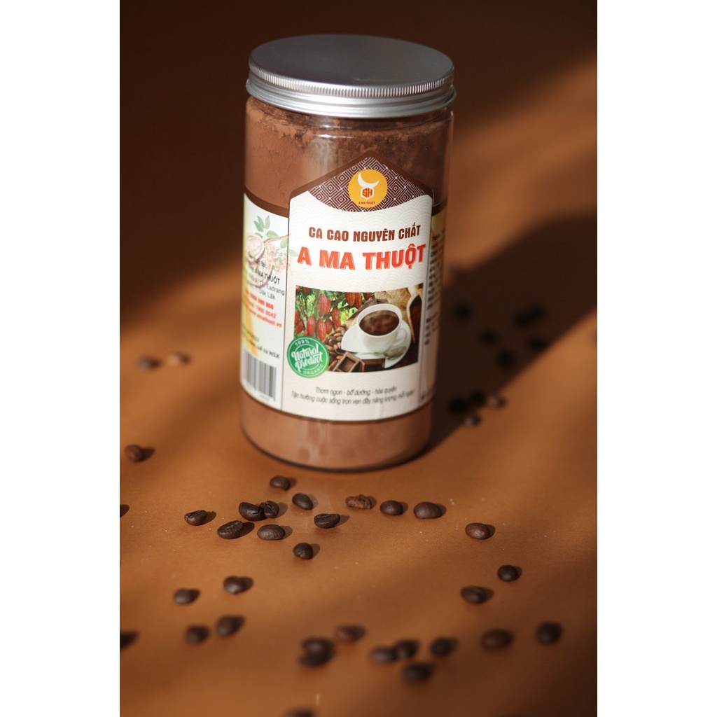 Cacao nguyên chất A Ma Thuột [ 500GR] - Không đường, chống lão hoá, tăng khả năng tập trung.