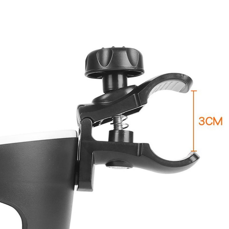 Giá Đỡ Bình Sữa Gắn Xe Đẩy Em Bé Xoay 360 Độ Tiện Dụng