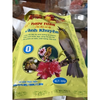 Cám chim vành khuyên Thuý tuấn số 0 cao cấp 200gram- Cám chim khuyên Thuý tuấn cao cấp số 0