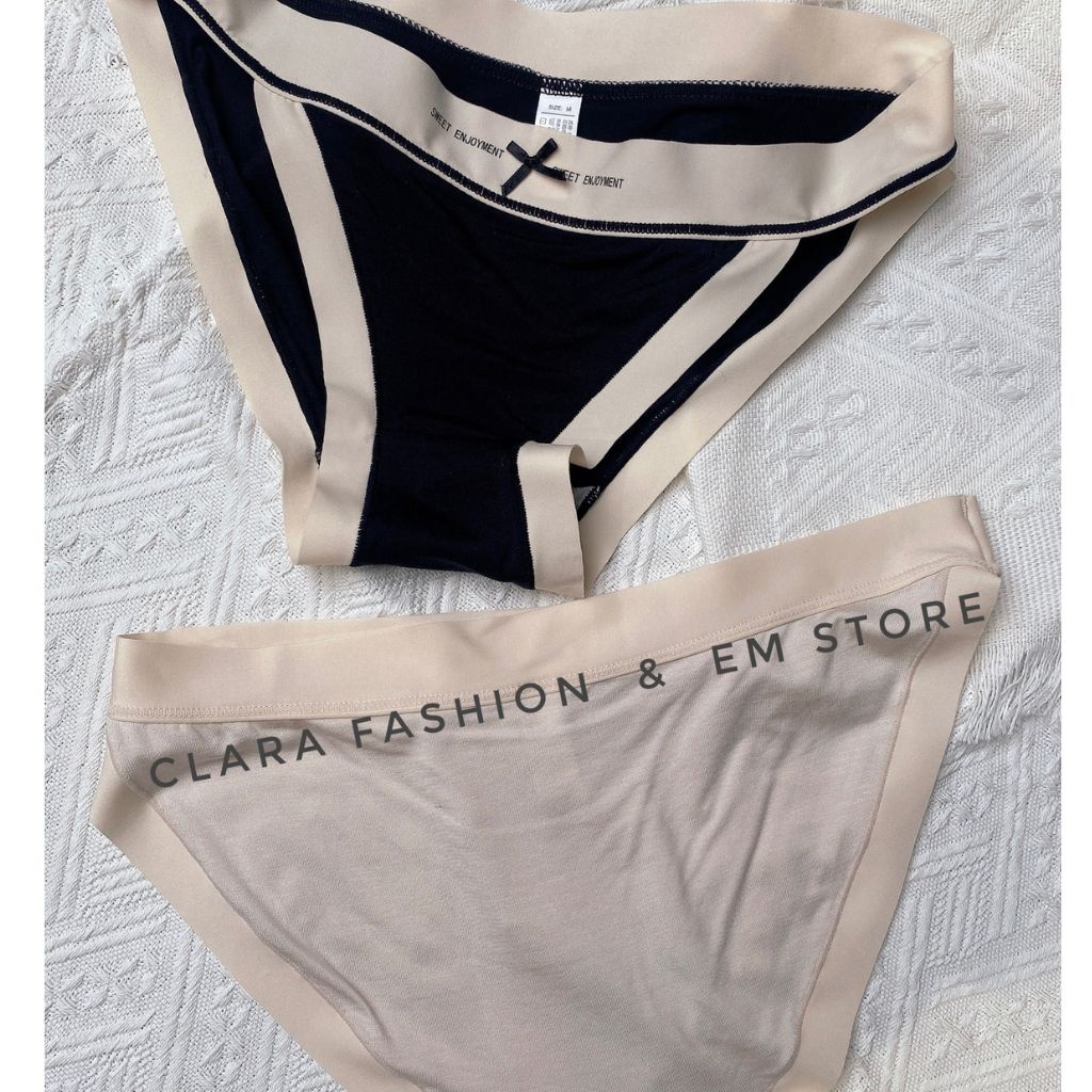 Set 4 Quần Lót Nữ Thun Lạnh Dáng Nửa Mông Sexy Freesize Q3