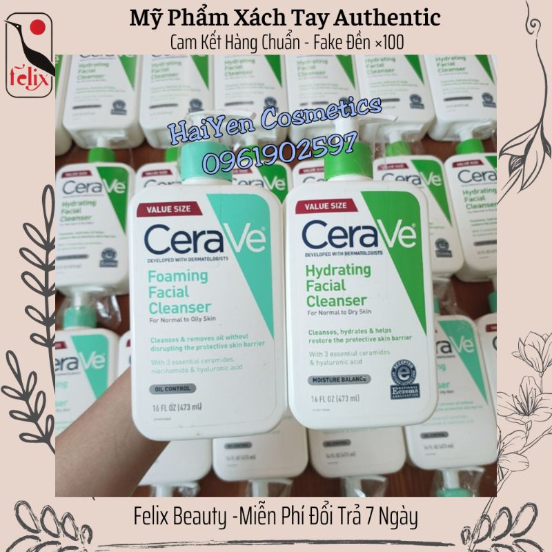SỮA RỬA MẶT CERAVE FACIAL CLEANSER Size To 473ml | BigBuy360 - bigbuy360.vn