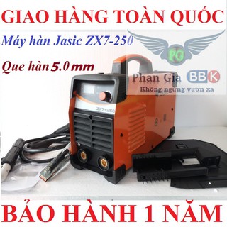 Máy hàn jasic zx250a model mới hàn que 4 ly, máy hàn điện tử bảo hành 12 tháng