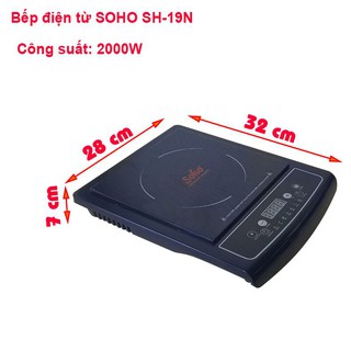 Bếp điện từ Soho SH-19N